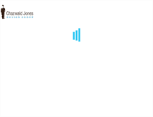 Tablet Screenshot of chazwaldjones.com